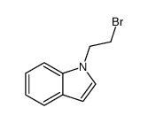 1-(2-bromoethyl)-1H-indole结构式