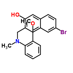 6-Bromo-3-{[(2-methoxyphenyl)(methyl)amino]methyl}-2-naphthol Structure