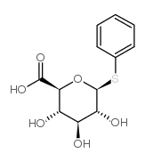 苯基-β-D-硫代葡萄糖醛酸结构式