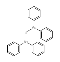 Arsinothious acid,diphenyl-, anhydrosulfide (9CI) structure