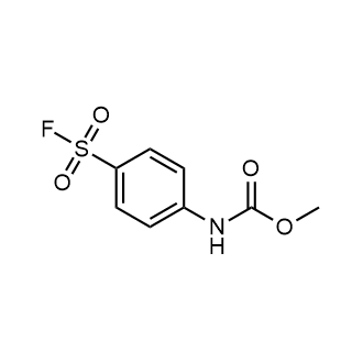 methyl N-[4-(fluorosulfonyl)phenyl]carbamate Structure