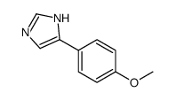 4-(1H-IMIDAZOL-4-YL)PHENYL METHYL ETHER Structure