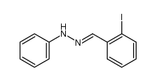 2-iodo-benzaldehyde phenylhydrazone Structure