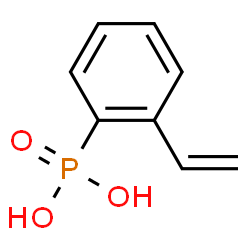 styrene, monophosphono derivative Structure