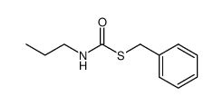 S-benzyl N-propylthiocarbamate Structure