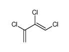 (1Z)-1,2,3-trichlorobuta-1,3-diene Structure