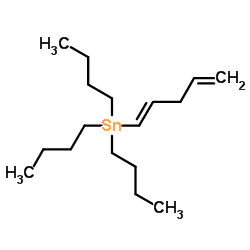 Tributyl[(1E)-1,4-pentadien-1-yl]stannane结构式