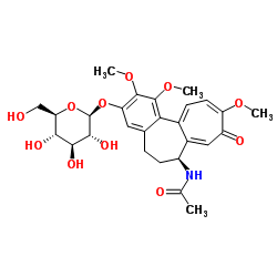 秋水仙碱苷结构式