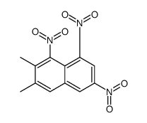 2,3-dimethyl-1,6,8-trinitronaphthalene结构式