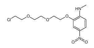 2-(2-(2-(2-chloroethoxy)ethoxy)ethoxy)-N-methyl-4-nitroaniline Structure