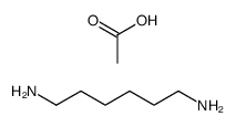 hexane-1,6-diamine acetate structure