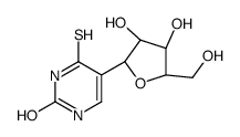 4-thiopseudouridine Structure