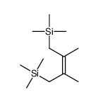 Silane,2,3-dimethyl-2-butene-1,4-diyl)bis[trimethyl-Z-结构式