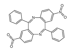 2,8-Dinitro-6,12-diphenyldibenzo[b,f][1,5]diazocine结构式