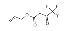 allyl 4,4,4-trifluoro-3-oxobutanoate Structure