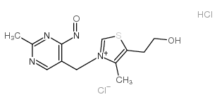 羟基硫胺素盐酸盐结构式