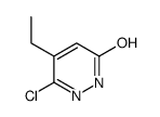 6-chloro-5-ethylpyridazin-3(2H)-one Structure