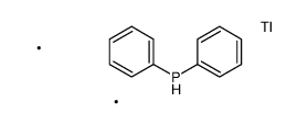 dimethylthallium,diphenylphosphane Structure