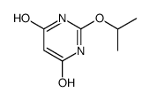 4(1H)-Pyrimidinone, 6-hydroxy-2-(1-methylethoxy)- (9CI)结构式