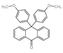 10,10-bis(4-methoxyphenyl)anthracen-9-one结构式