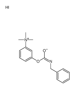 [3-(benzylcarbamoyloxy)phenyl]-trimethylazanium,iodide Structure