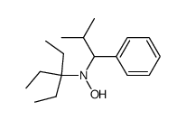 N-(1,1-Diethyl-propyl)-N-(2-methyl-1-phenyl-propyl)-hydroxylamine结构式