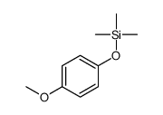 (4-Methoxyphenoxy)trimethylsilane Structure