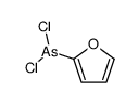 Dichloro(2-furyl)arsine结构式