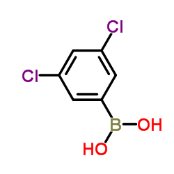 3,5-Dichlorophenylboronic acid Structure