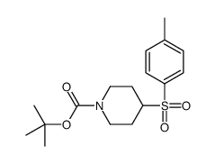 tert-butyl 4-tosylpiperidine-1-carboxylate structure