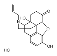 (4S,4aR,7aS,12bR)-4a,9-dihydroxy-3-prop-2-enyl-2,4,5,6,7a,13-hexahydro-1H-4,12-methanobenzofuro[3,2-e]isoquinoline-7-one,hydrochloride Structure