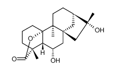 (4R,9α)-6α,10,16-Trihydroxy-9-methyl-20-norkaurane-18-oic acid 18,10-lactone picture