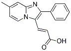 3-(7-METHYL-2-PHENYL-IMIDAZO[1,2-A]PYRIDIN-3-YL)ACRYLICACID structure