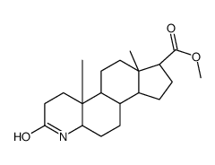 methyl (1S,5aR,9aR,11aS)-9a,11a-dimethyl-7-oxo-1,2,3,3a,3b,4,5,5a,6,8,9,9b,10,11-tetradecahydroindeno[5,4-f]quinoline-1-carboxylate结构式