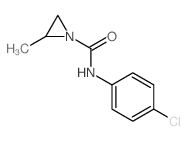 1-Aziridinecarboxamide, N- (4-chlorophenyl)-2-methyl-结构式