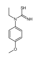 Thiourea,N-ethyl-N-(4-methoxyphenyl)- Structure