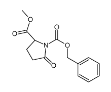 1-Benzyl 2-methyl (2S)-5-oxo-1,2-pyrrolidinedicarboxylate结构式