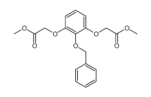 (2-Benzyloxy-3-methoxycarbonylmethoxy-phenoxy)-acetic acid methyl ester Structure