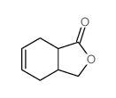 3a,4,7,7a-tetrahydro-3H-isobenzofuran-1-one结构式