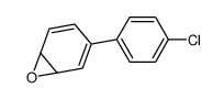 4-(4-Chlorophenyl)-1,2-epoxy-3,5-cyclohexadiene结构式