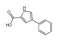 4-phenyl-1H-pyrrole-2-carboxylic acid Structure