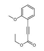 (2-METHOXY-PHENYL)-PROPYNOIC ACID ETHYL ESTER structure