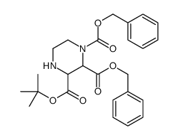 1,2-二苄基 3-叔丁基哌嗪-1,2,3-三羧酸图片