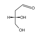 (S)-3,4-dihydroxy-butyraldehyde Structure