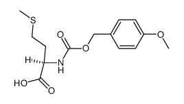 Z(OMe)-D-Met-OH结构式