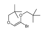 1-[2-bromo-2-(2,2-dimethylpropoxy)ethenoxy]-2,2-dimethylpropane Structure