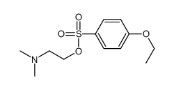 4-Ethoxybenzenesulfonic acid 2-(dimethylamino)ethyl ester Structure