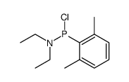 (2,6-dimethylphenyl)phosphonous chloride diehylamide结构式