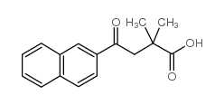 2,2-DIMETHYL-4-(2-NAPHTHYL)-4-OXOBUTYRIC ACID图片