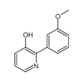 2-(3-methoxyphenyl)pyridin-3-ol结构式